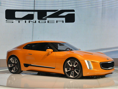 起亞GT4 Stinger外觀實(shí)拍圖