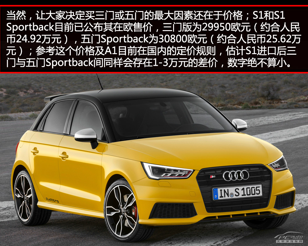 奧迪S1圖解高清大圖