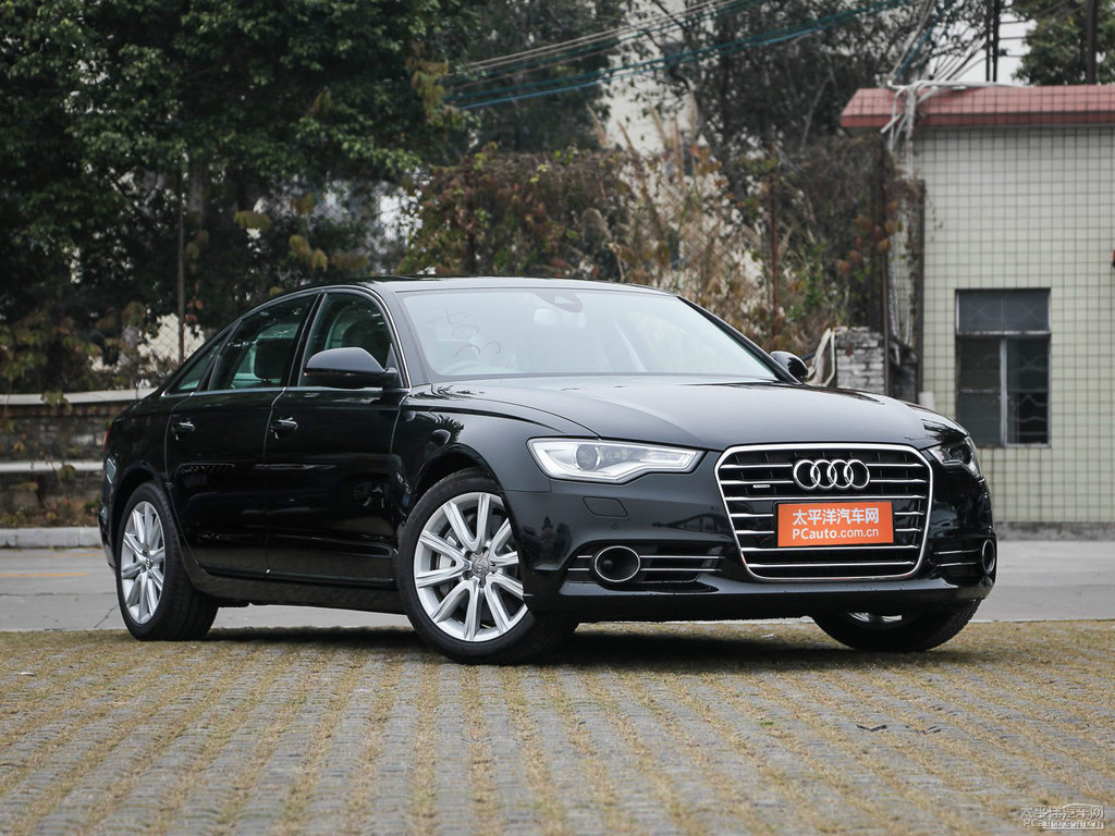 幻影黑奧迪A6L整車外觀外觀圖片