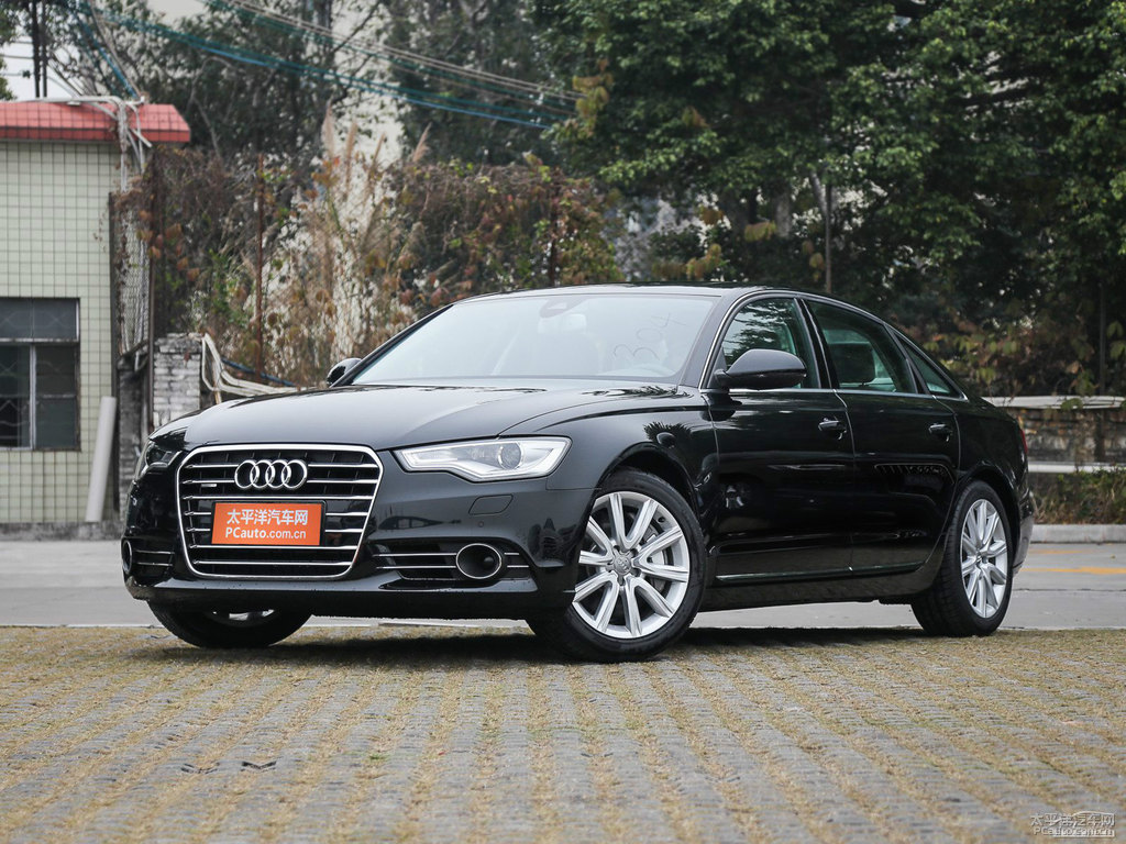 幻影黑奧迪A6L整車外觀外觀圖片