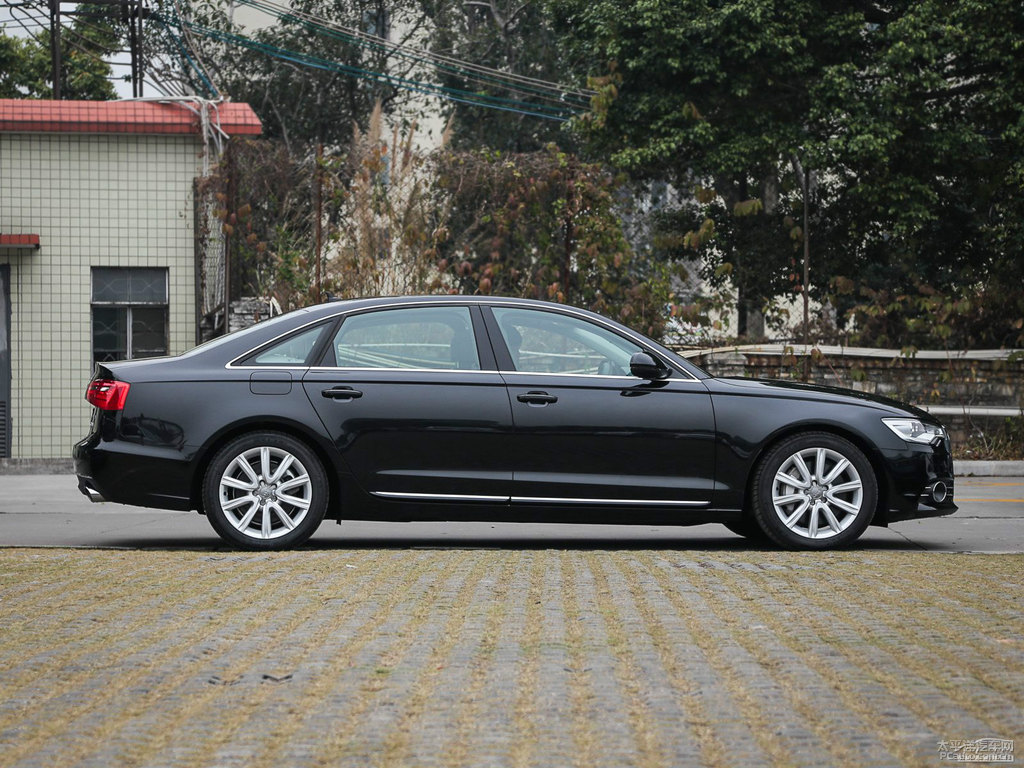 幻影黑奧迪A6L整車外觀外觀圖片