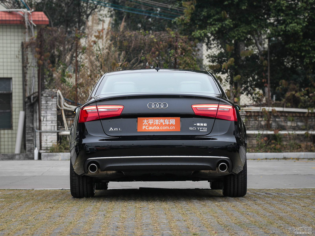 幻影黑奧迪A6L整車外觀外觀圖片
