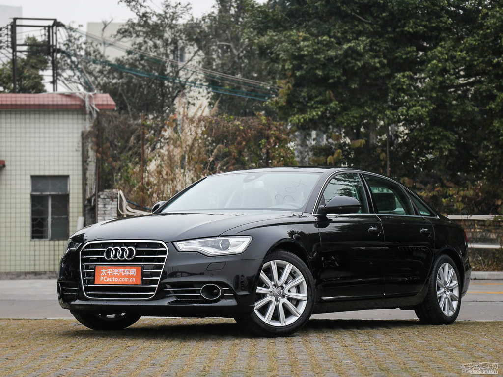 幻影黑奧迪A6L整車外觀外觀圖片