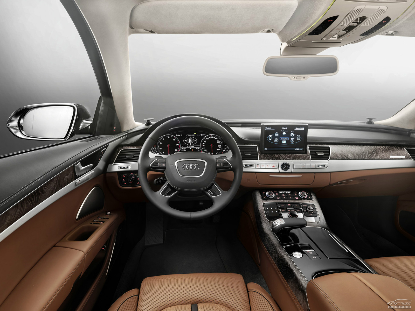 奧迪A8內(nèi)飾高清大圖