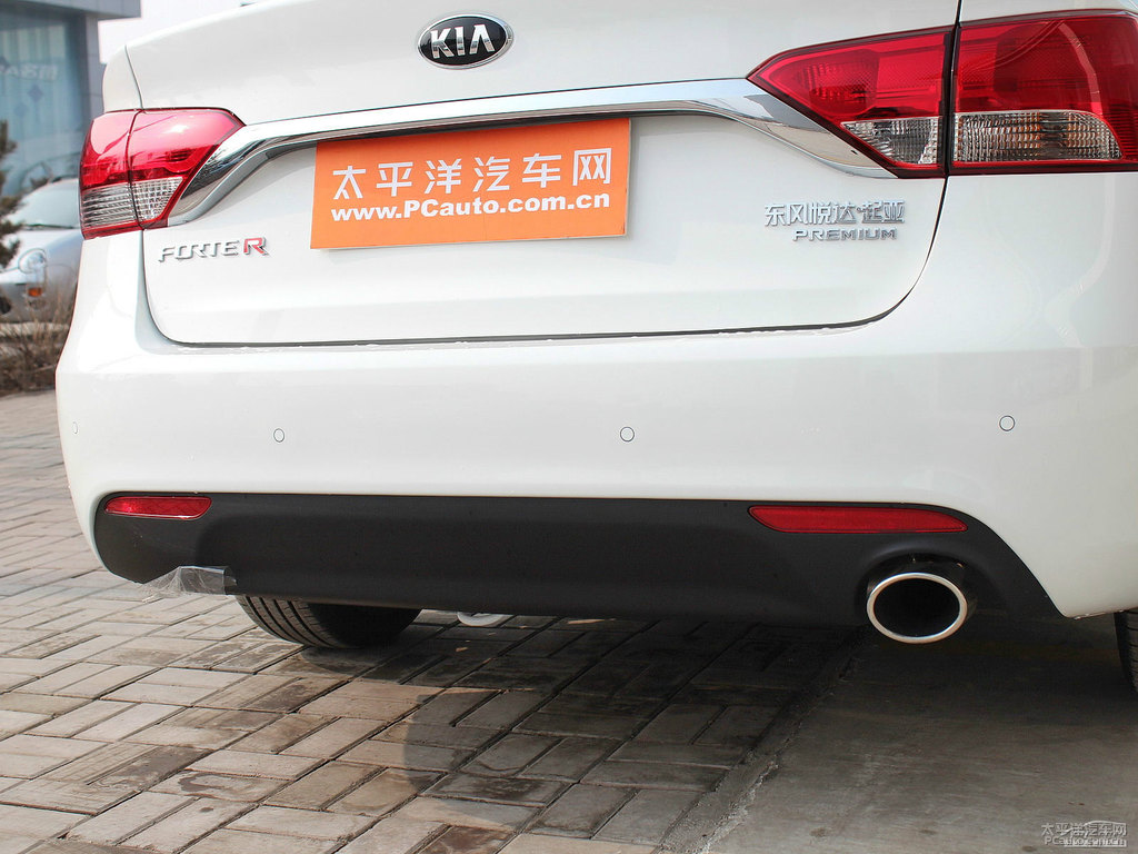 透明白福瑞迪車尾外觀圖片
