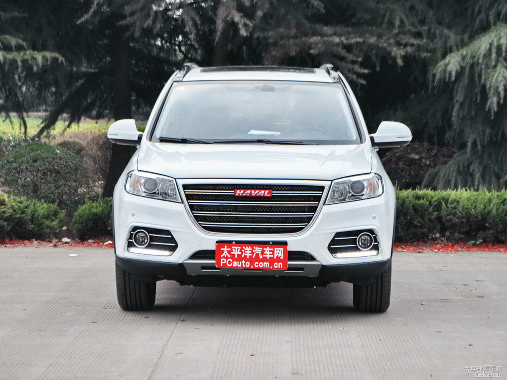 簡約白哈弗H6整車外觀外觀圖片