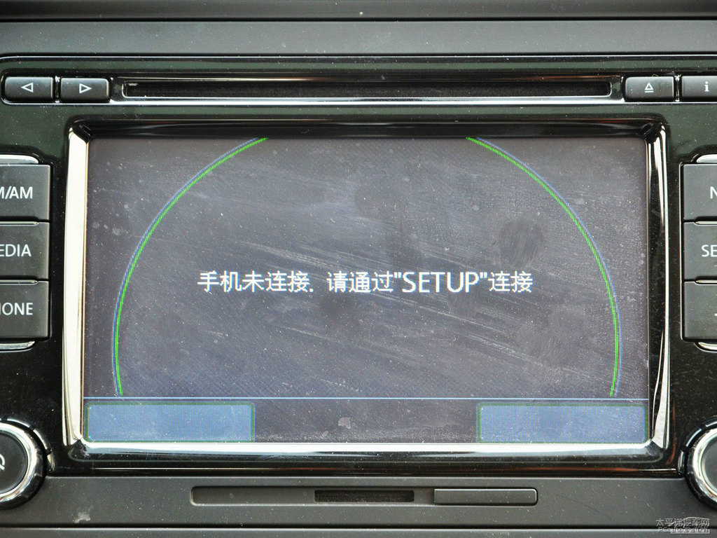 智藍帕薩特中控內(nèi)飾圖片
