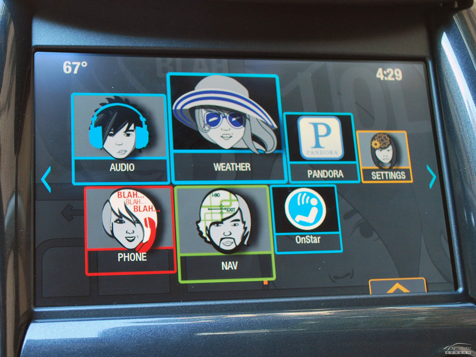 雪佛蘭Impala內(nèi)飾高清大圖