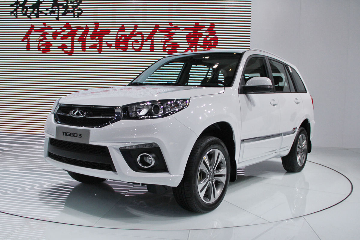 瑞虎3車展高清大圖
