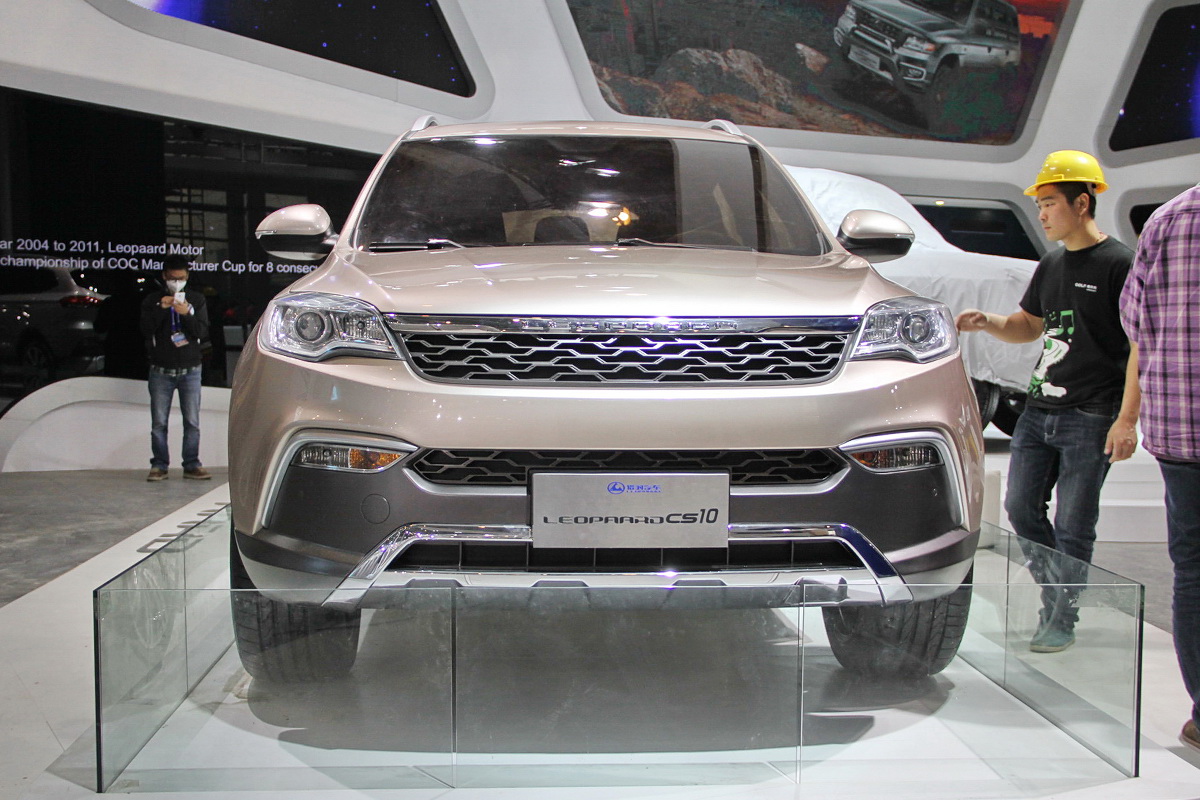 獵豹CS10車展高清大圖