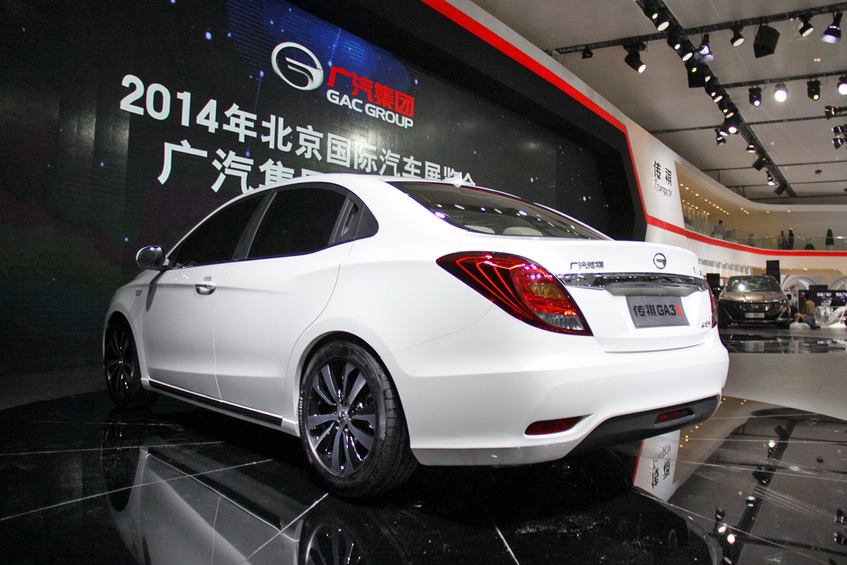 傳祺GA3車展高清大圖