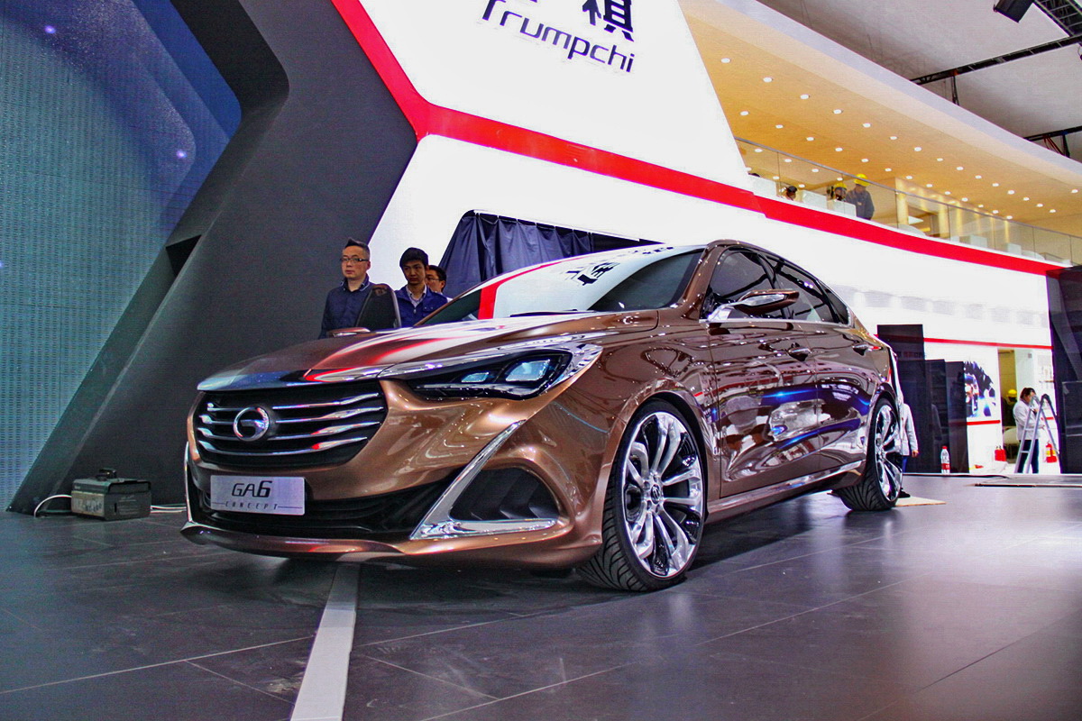 傳祺GA6車展高清大圖