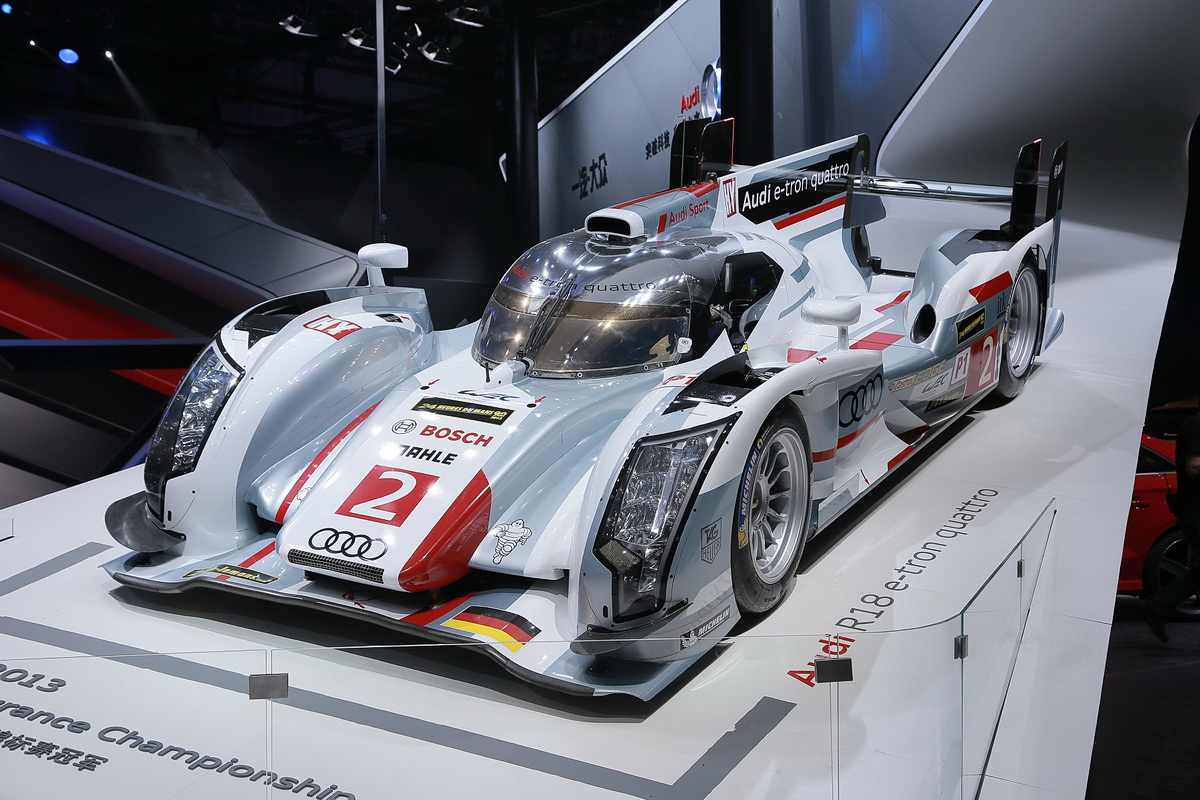奧迪R18車展高清大圖