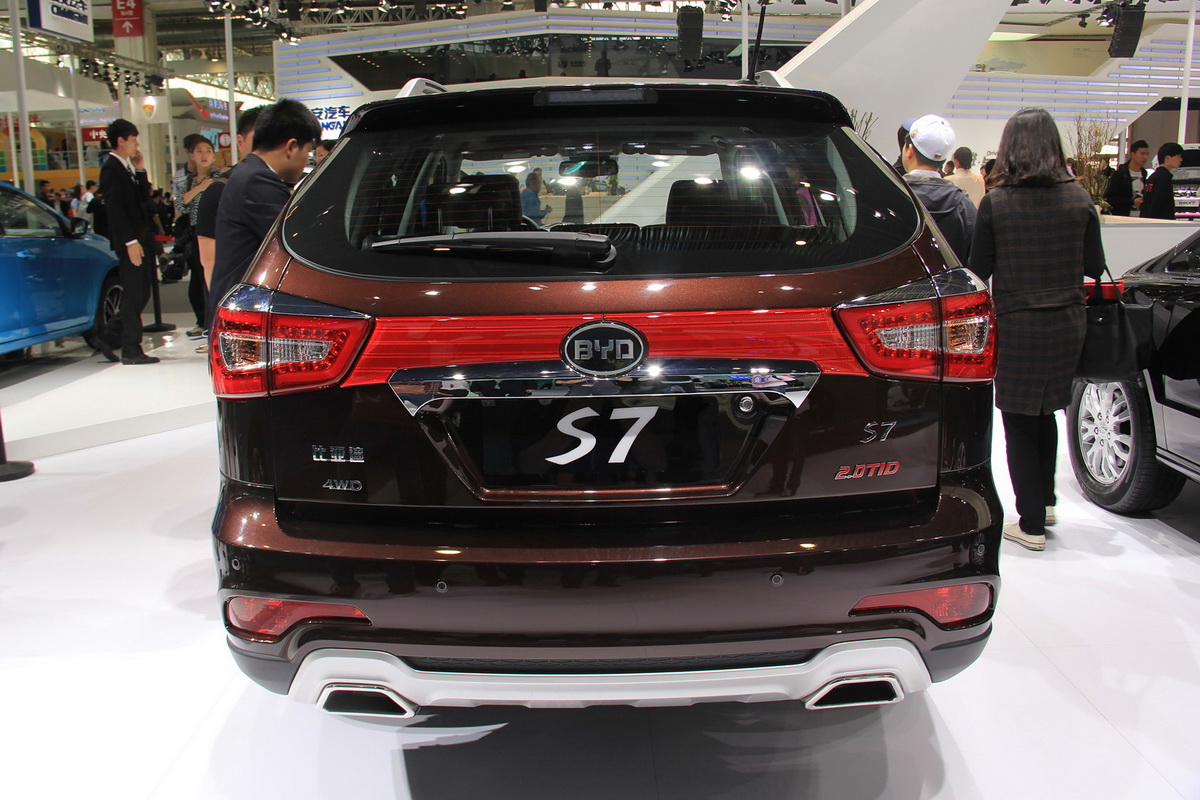 比亞迪S7車展高清大圖