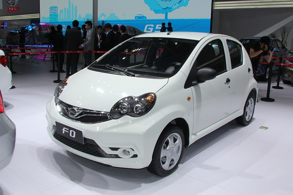 比亞迪F0車展高清大圖