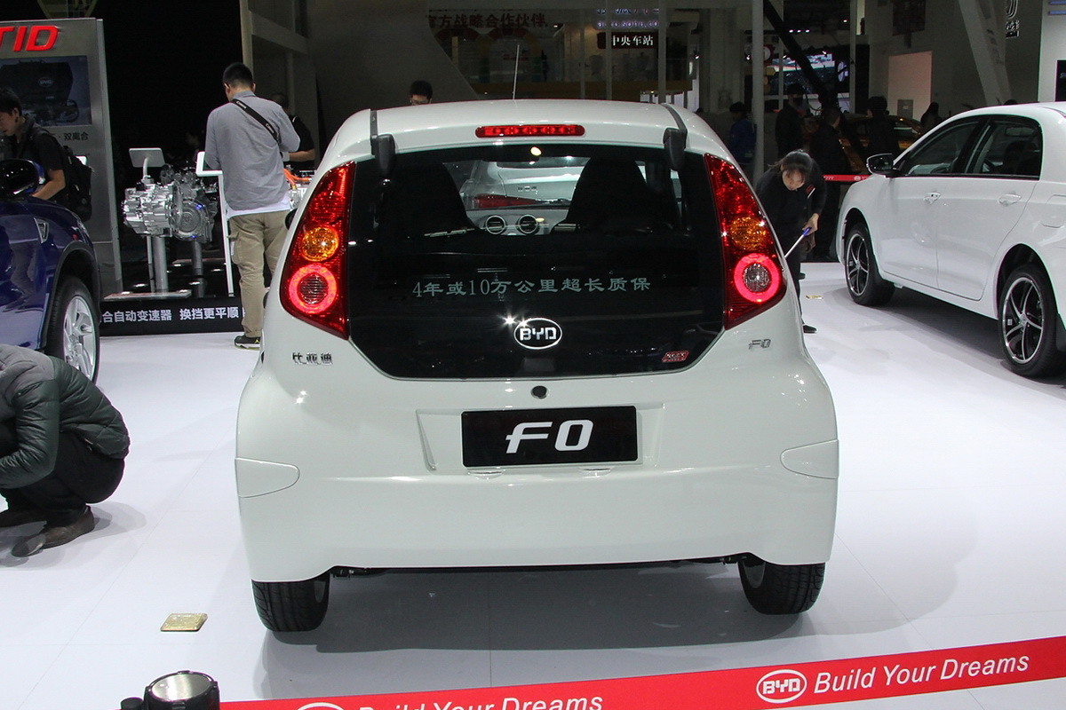 比亞迪F0車展高清大圖