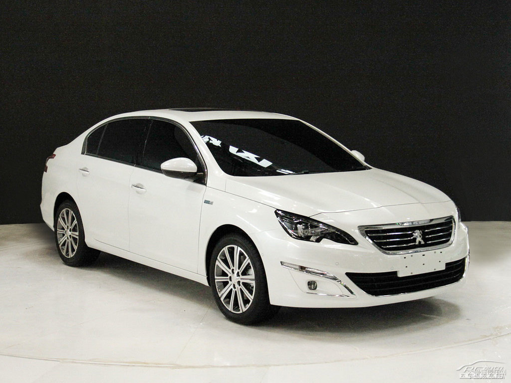 珠光白標(biāo)致408整車外觀外觀圖片