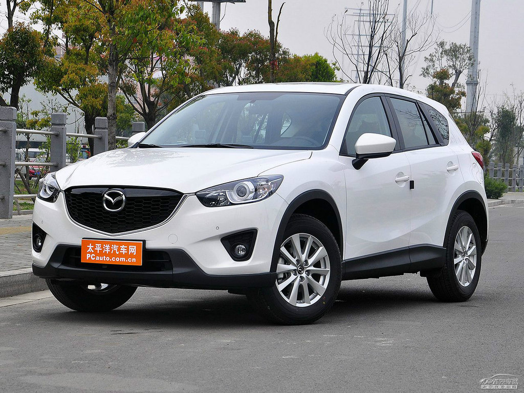珠光白馬自達(dá)CX-5整車外觀外觀圖片