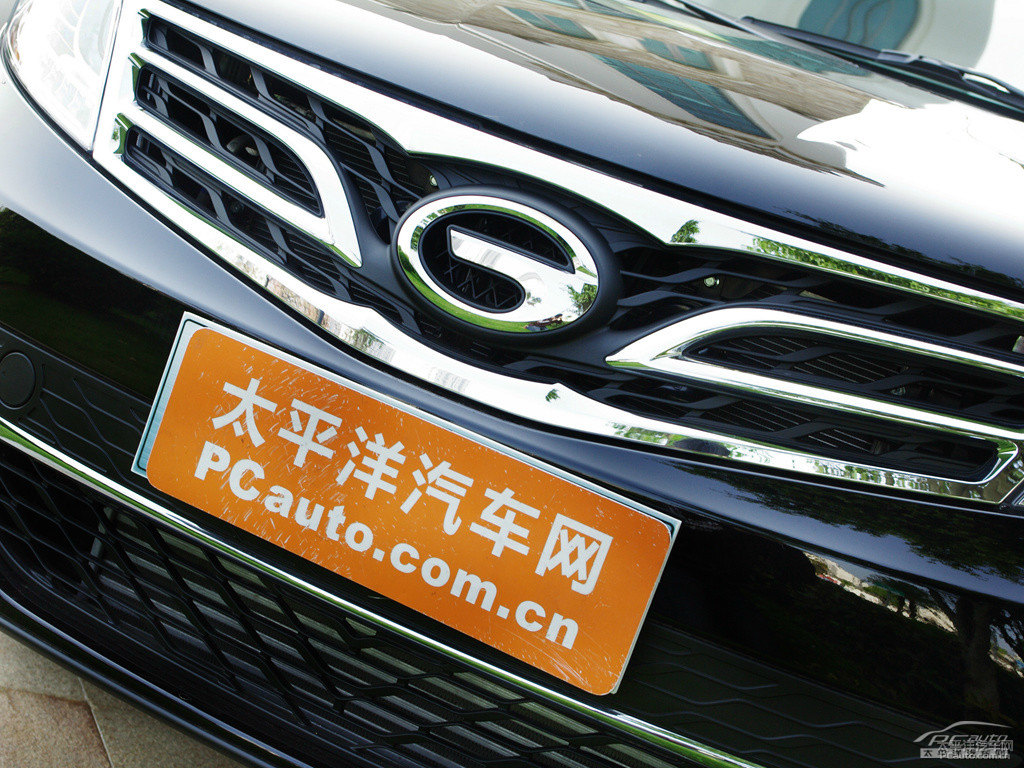 雅典黑傳祺GS5車頭外觀圖片