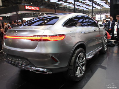 奔馳Coupe SUV外觀(guān)實(shí)拍圖