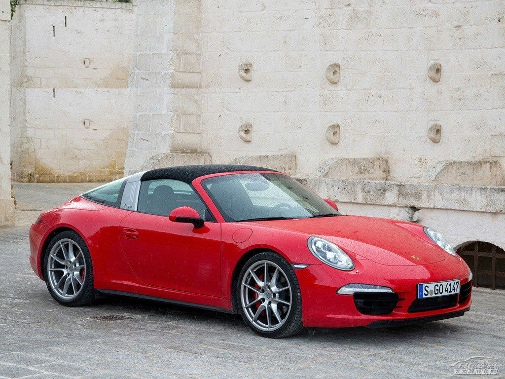 桃紅木保時(shí)捷911整車(chē)外觀外觀圖片