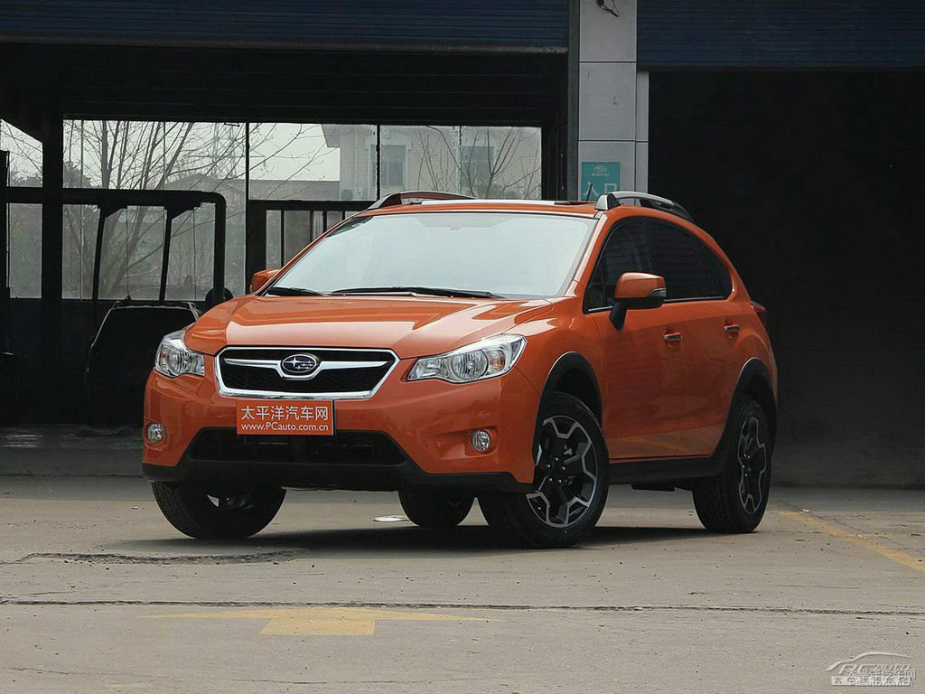 躍動(dòng)珠光橙斯巴魯XV整車外觀外觀圖片