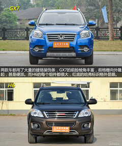 GX7對(duì)哈弗H6