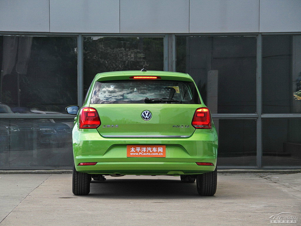 流光綠大眾Polo整車外觀外觀圖片