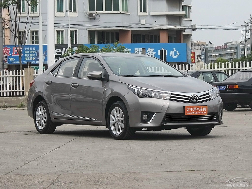 灰色卡羅拉整車外觀外觀圖片