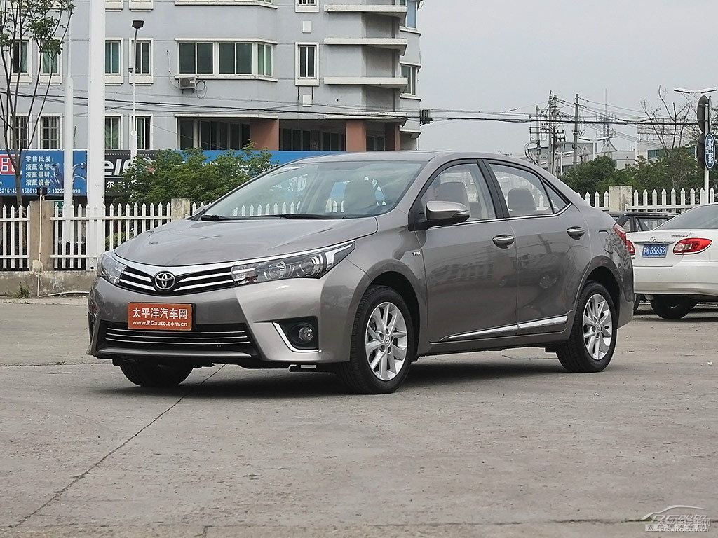 灰色卡羅拉整車外觀外觀圖片