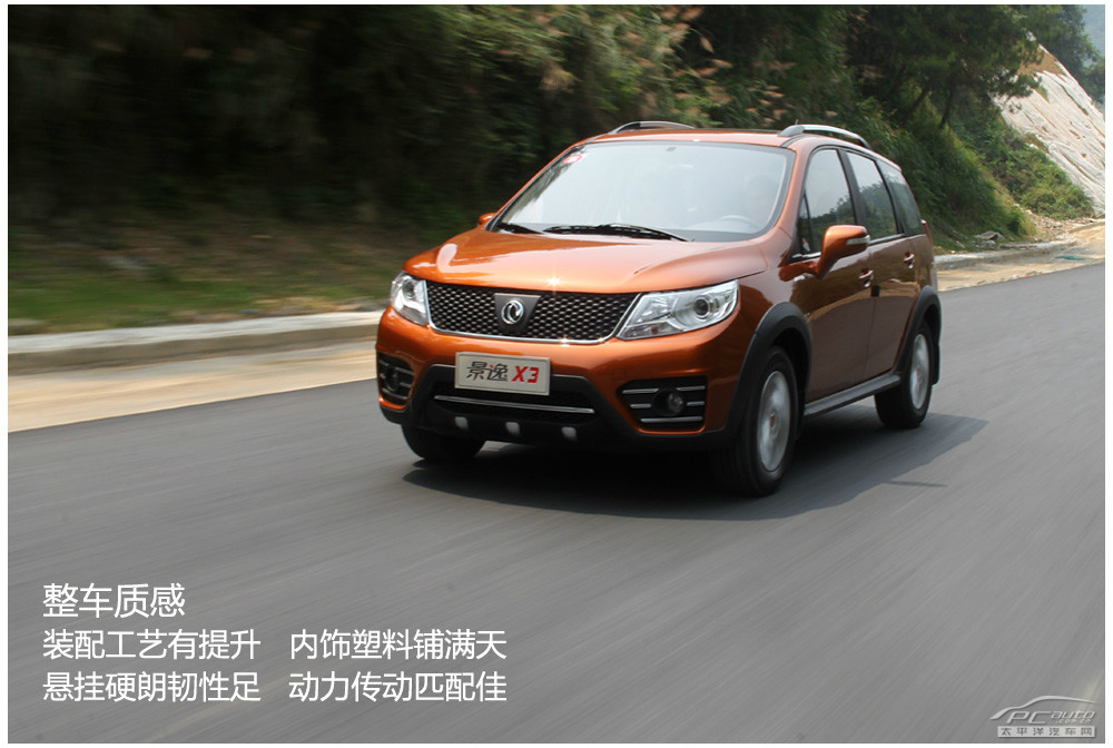 景逸X3圖解高清大圖