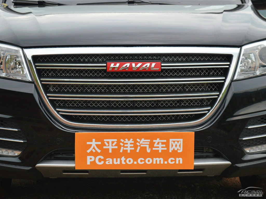 經(jīng)典黑哈弗H6車頭外觀圖片