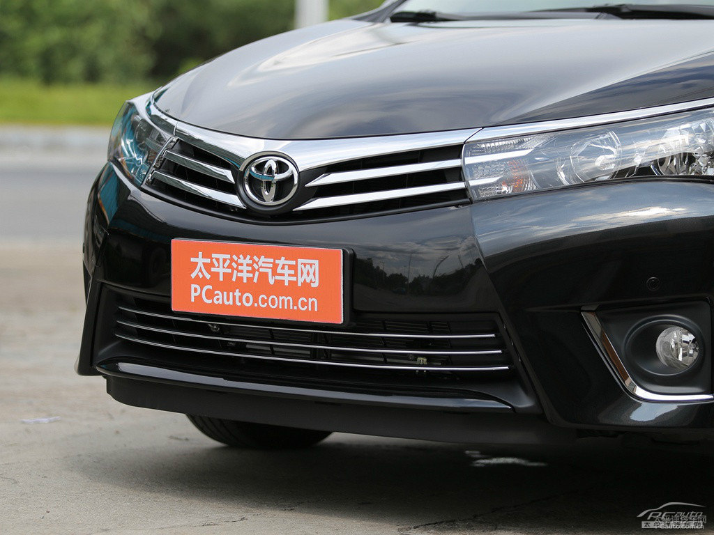黑云母色卡羅拉車頭外觀圖片
