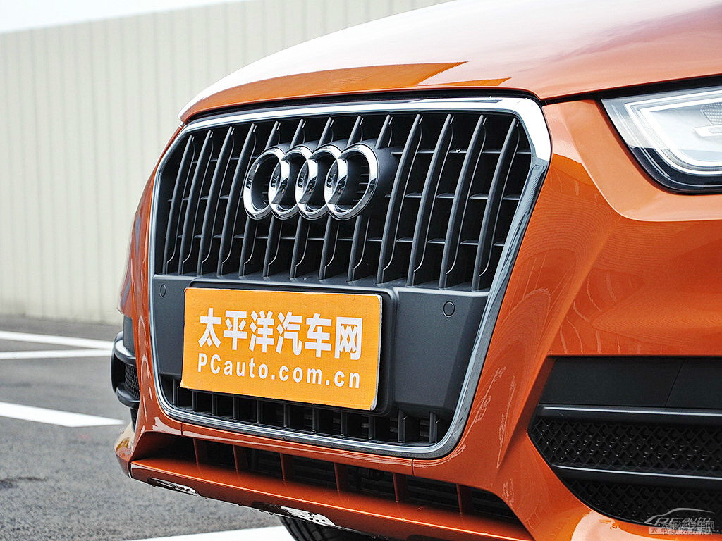 薩摩亞橙奧迪Q3車頭外觀圖片