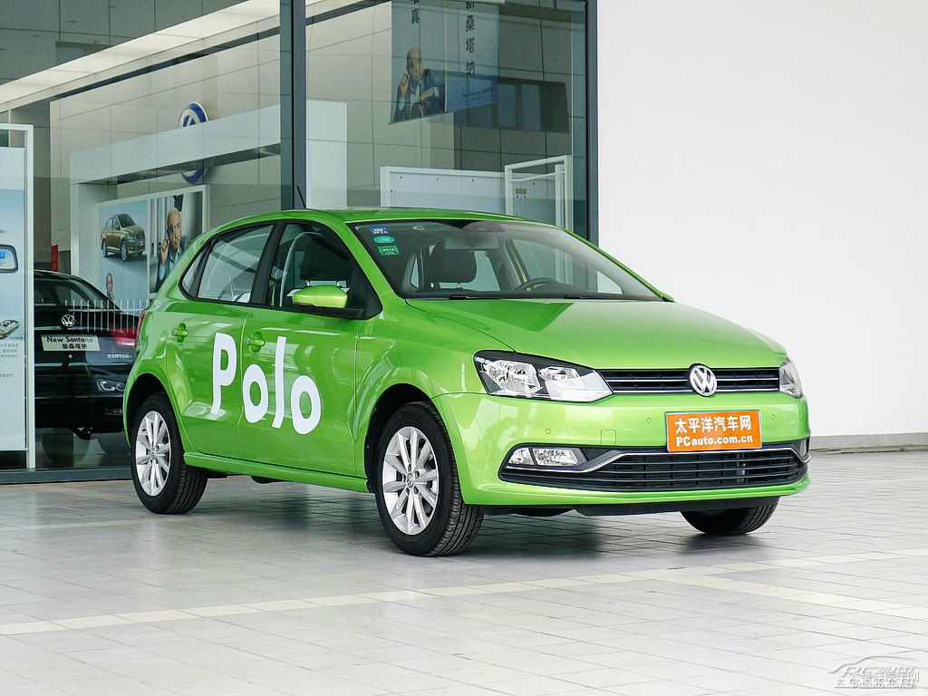 流光綠大眾Polo整車外觀外觀圖片