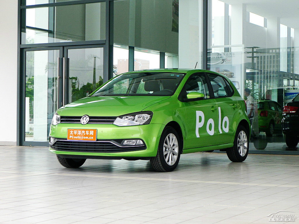 流光綠大眾Polo整車外觀外觀圖片