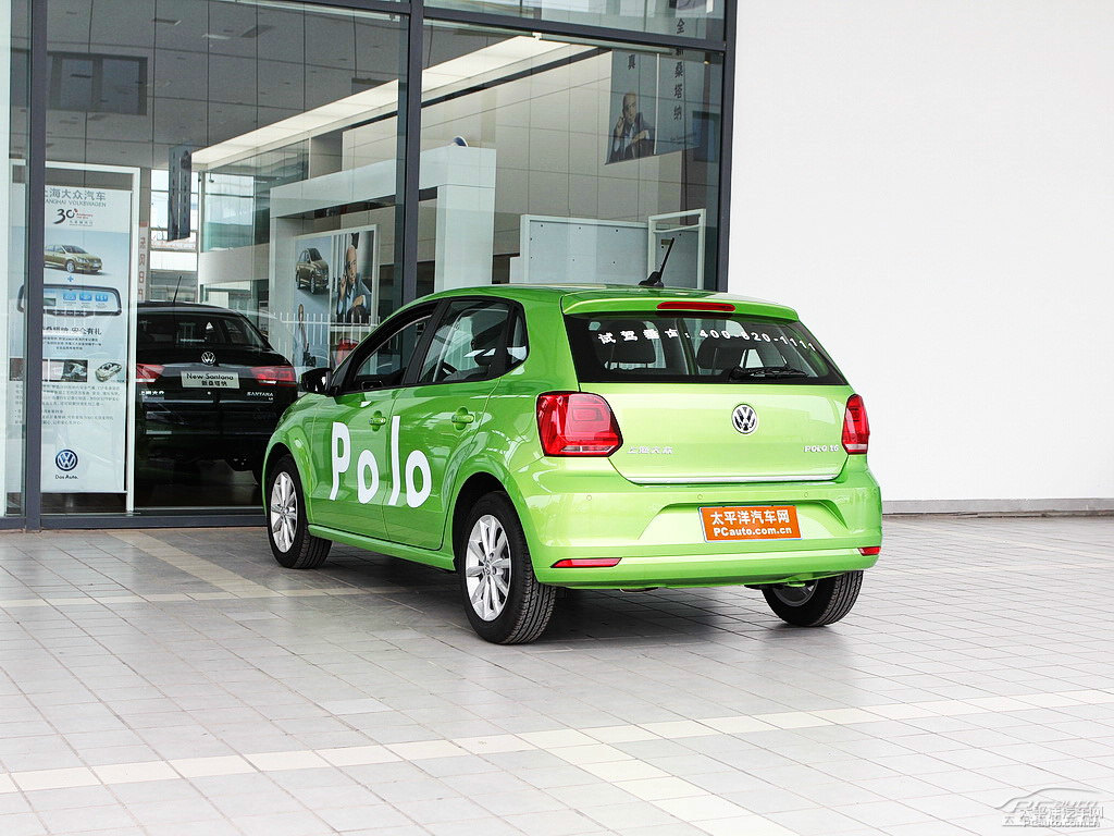 流光綠大眾Polo整車外觀外觀圖片
