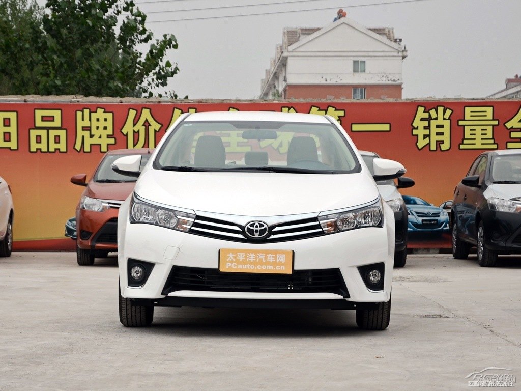 超級(jí)白色卡羅拉整車外觀外觀圖片
