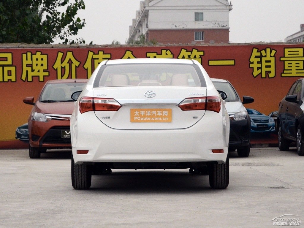 超級白色卡羅拉整車外觀外觀圖片