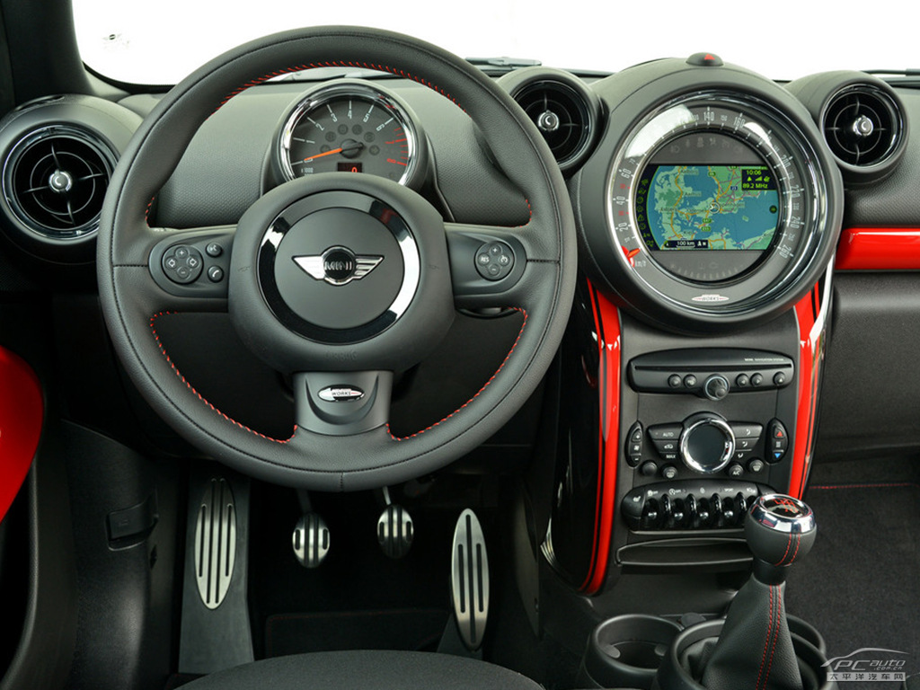 MINI JCW PACEMAN內(nèi)飾高清大圖