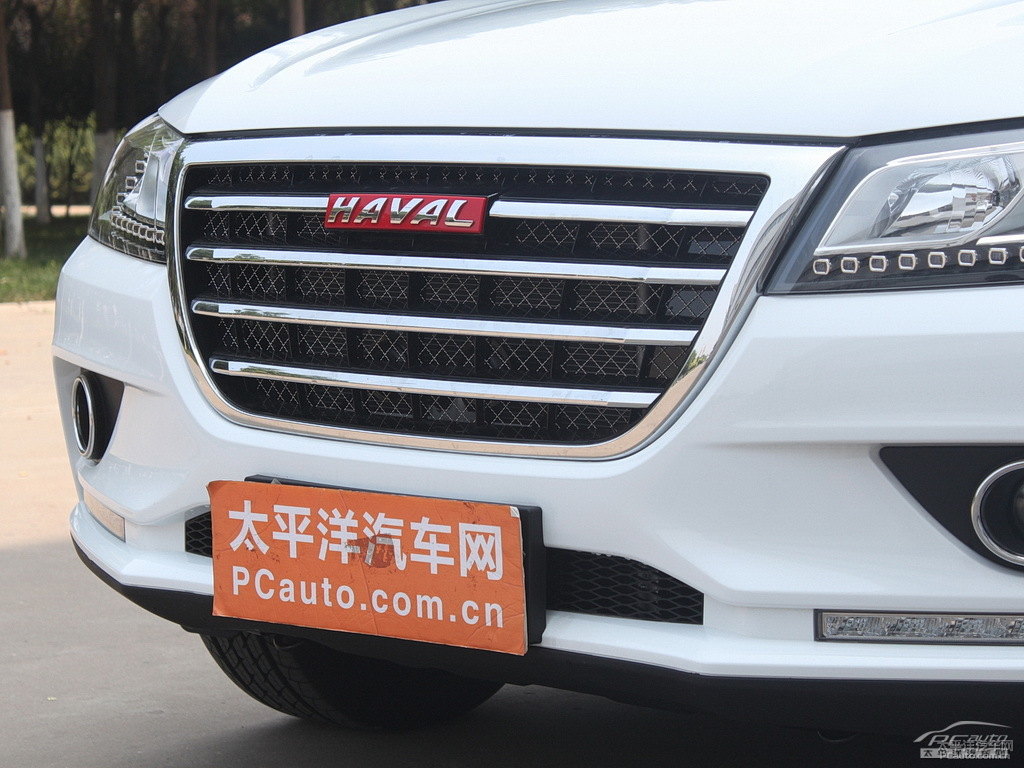 簡(jiǎn)約白哈弗H2車(chē)頭外觀(guān)圖片