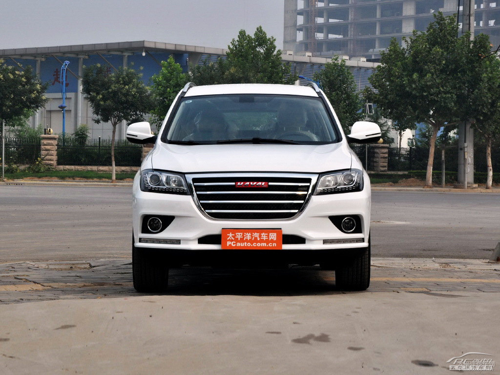 簡(jiǎn)約白哈弗H2整車外觀外觀圖片