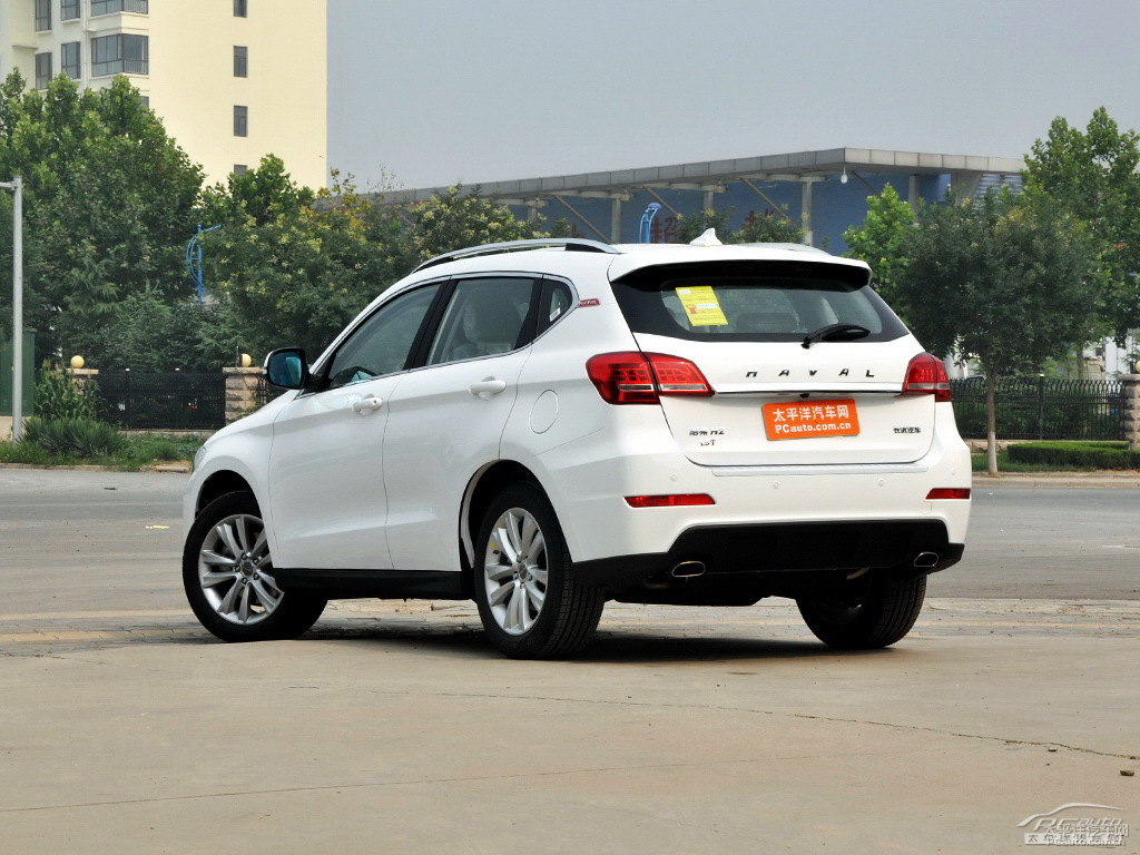 簡(jiǎn)約白哈弗H2整車外觀外觀圖片