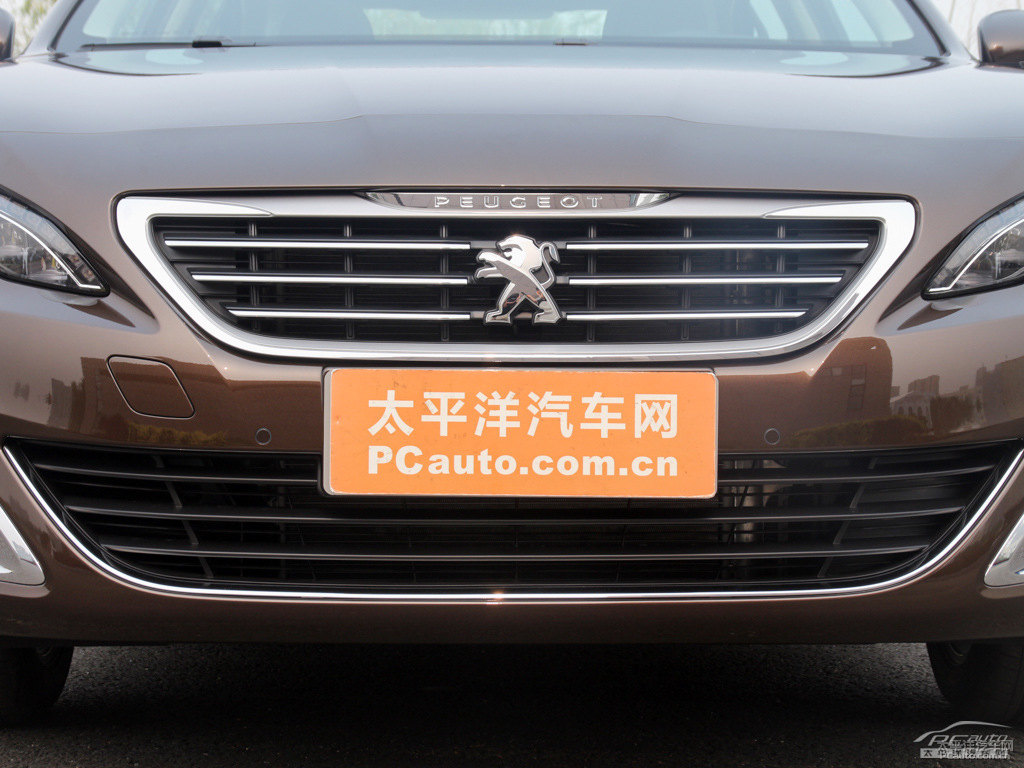 松木棕標(biāo)致408車頭外觀圖片