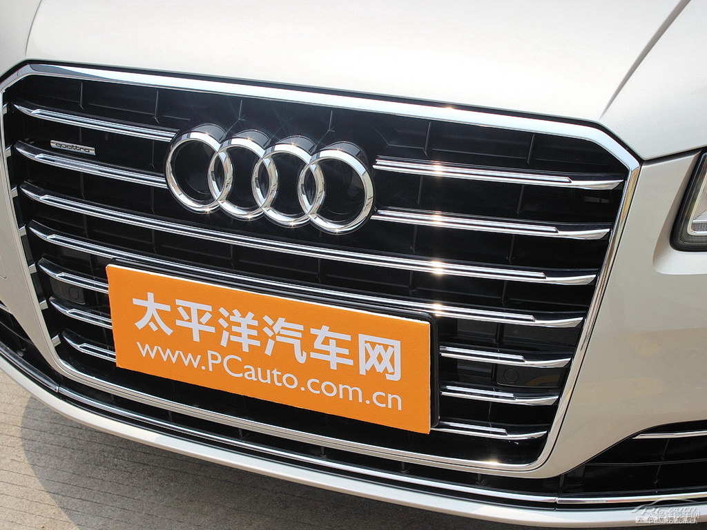 奧迪A8L車頭外觀圖片