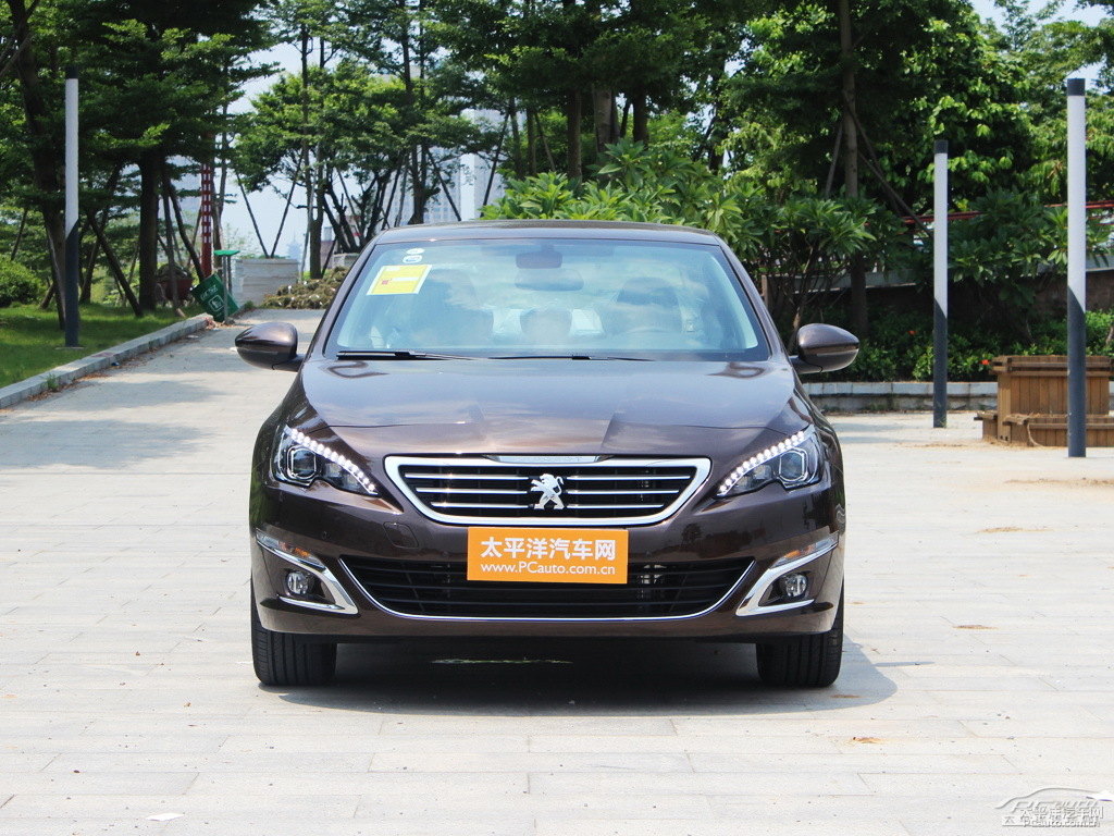 松木棕標(biāo)致408整車(chē)外觀外觀圖片