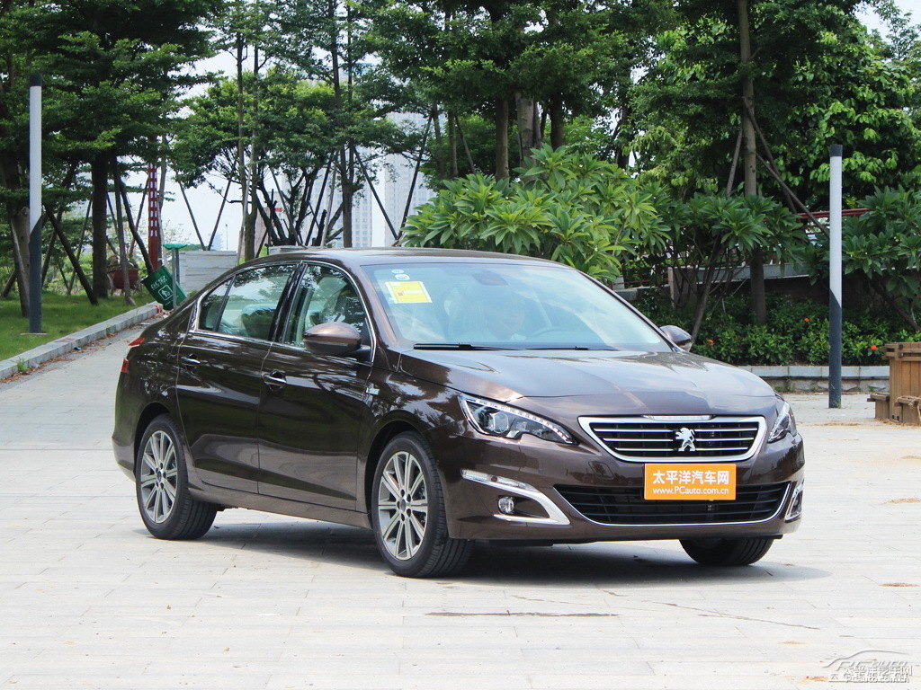 松木棕標(biāo)致408整車外觀外觀圖片