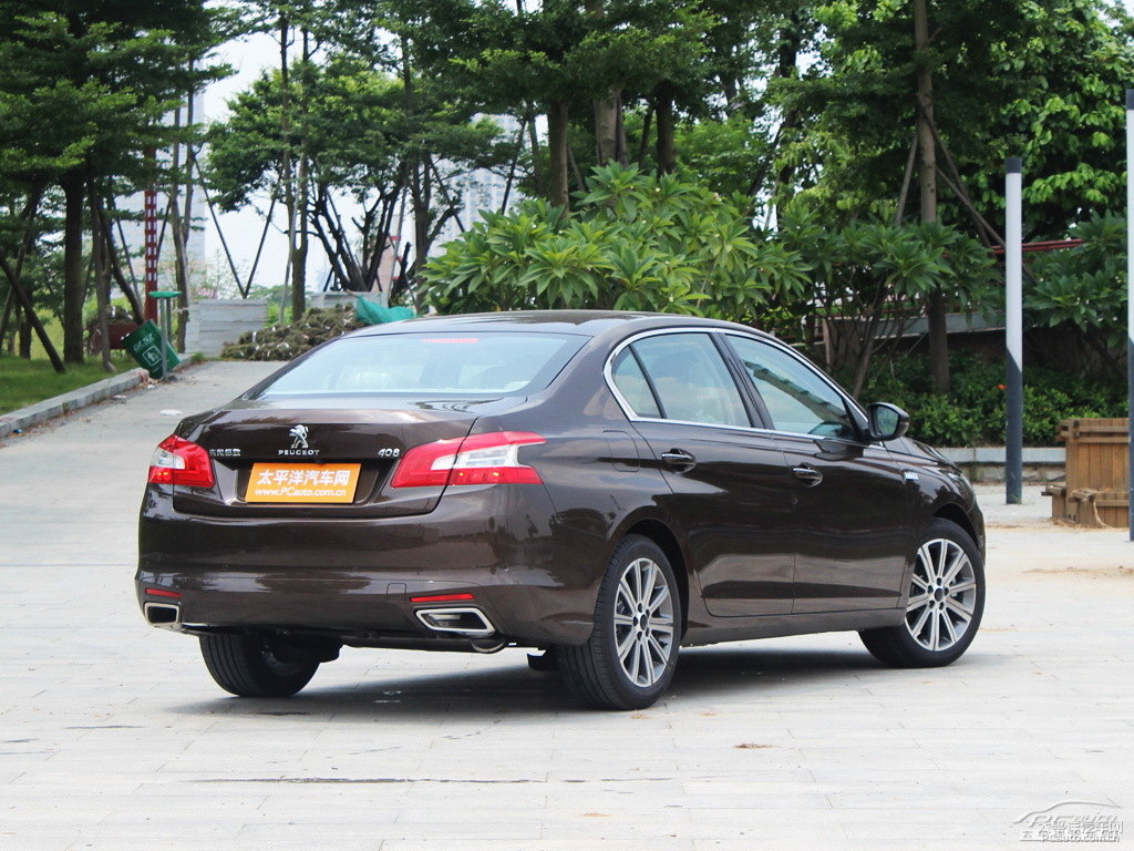 松木棕標致408整車外觀外觀圖片