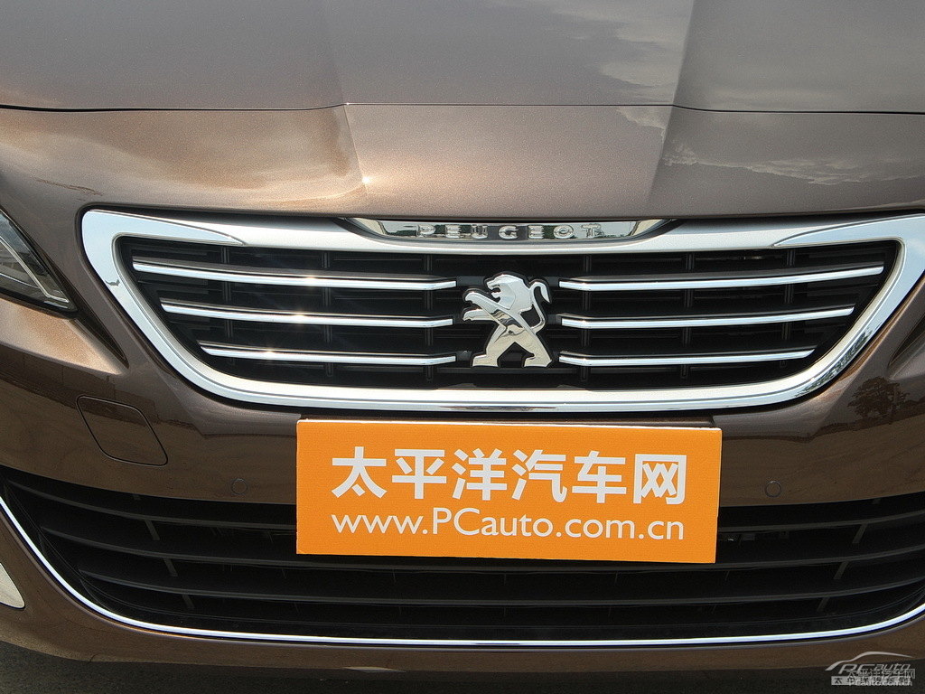 松木棕標(biāo)致408車頭外觀圖片