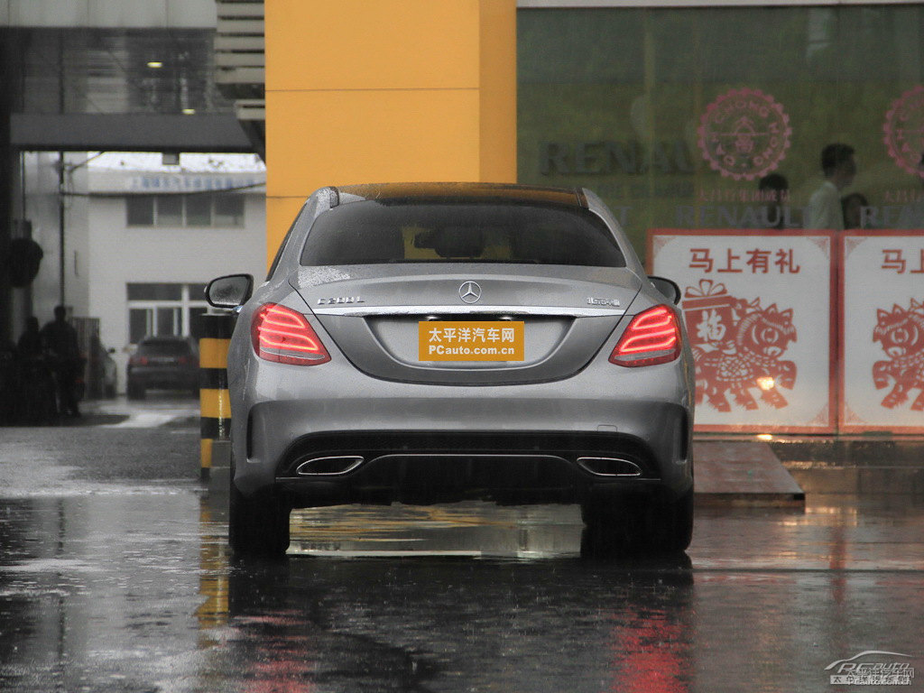 鈀銀奔馳C級整車外觀外觀圖片